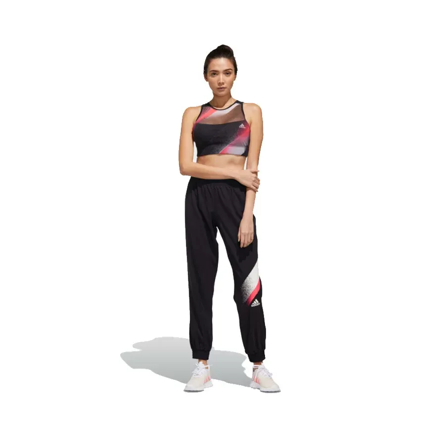 Imagen 4 de 7 de Top adidas Deportivo Unleash Confidence-NEGRO/BLANCO/ROSA