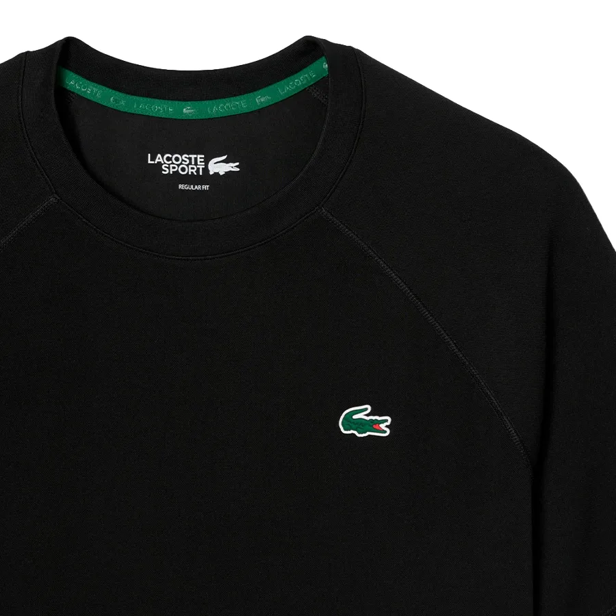 Imagen 4 de 7 de Remera Lacoste Tee Ultra Dry-NEGRO