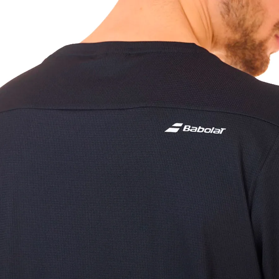 Imagen 4 de 5 de Remera Babolat Court-NEGRO