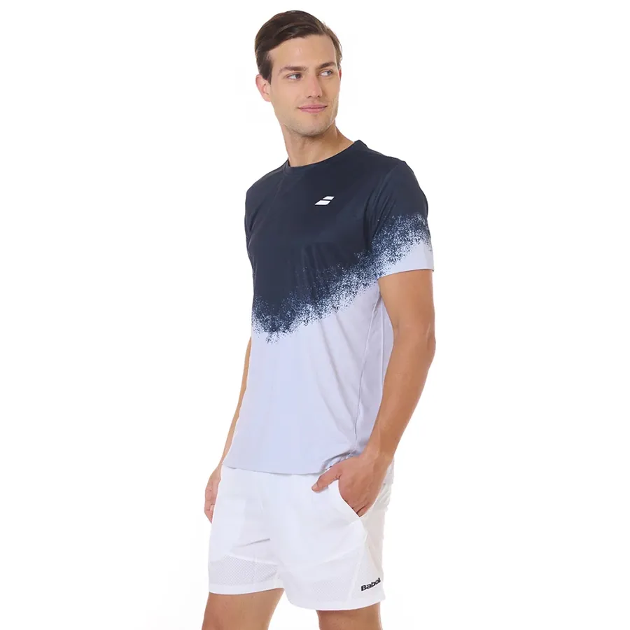 Imagen 1 de 4 de Remera Babolat Reflex M-NEGRO/BLANCO