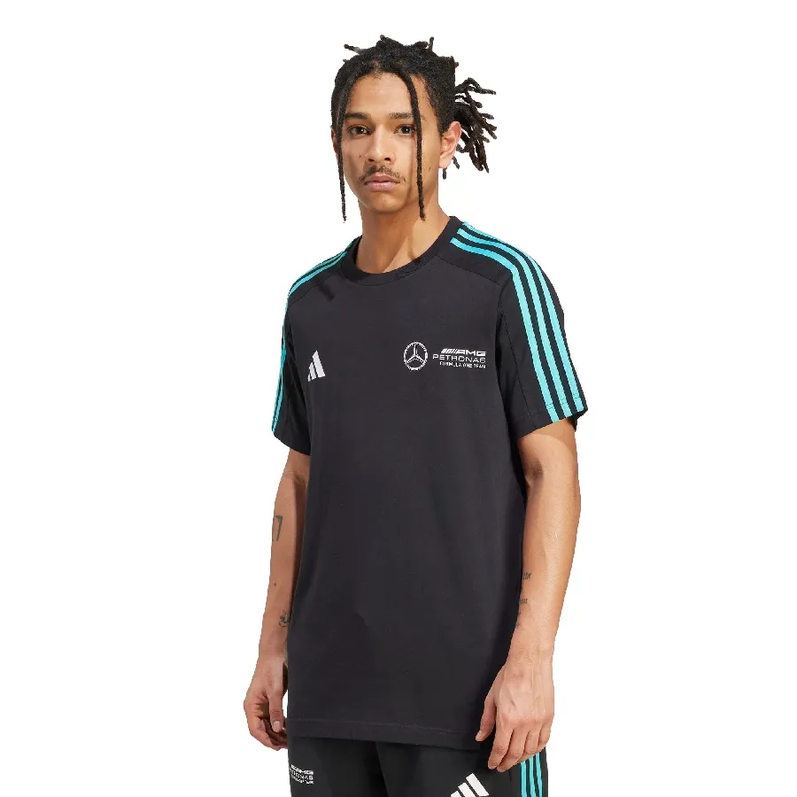 Imagen 0 de 6 de Remera adidas ADN Mercedes- AMG Petronas Formula One Team-NEGRO/TURQUESA