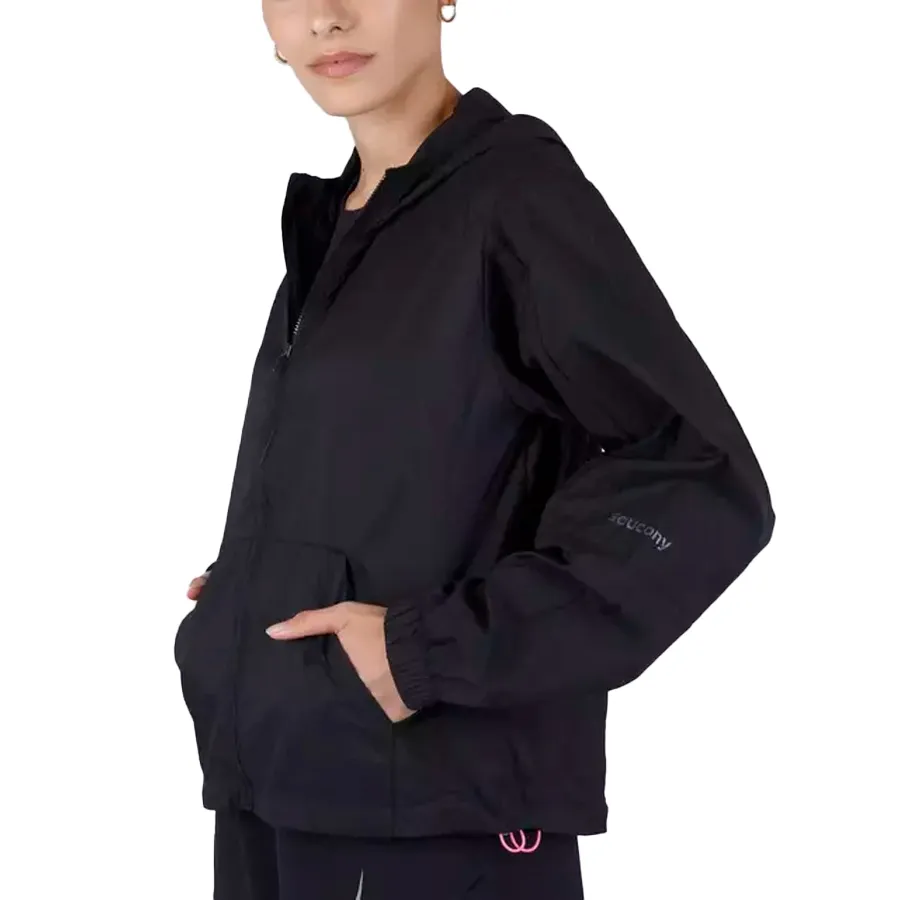Imagen 2 de 6 de Campera Saucony Elevate Packaway-NEGRO