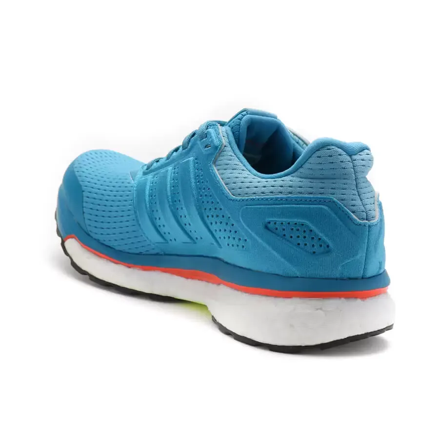 Imagen 2 de 5 de Zapatillas adidas Supernova Glide 8 W Boost-CELESTE/BLANCO/NARANJA