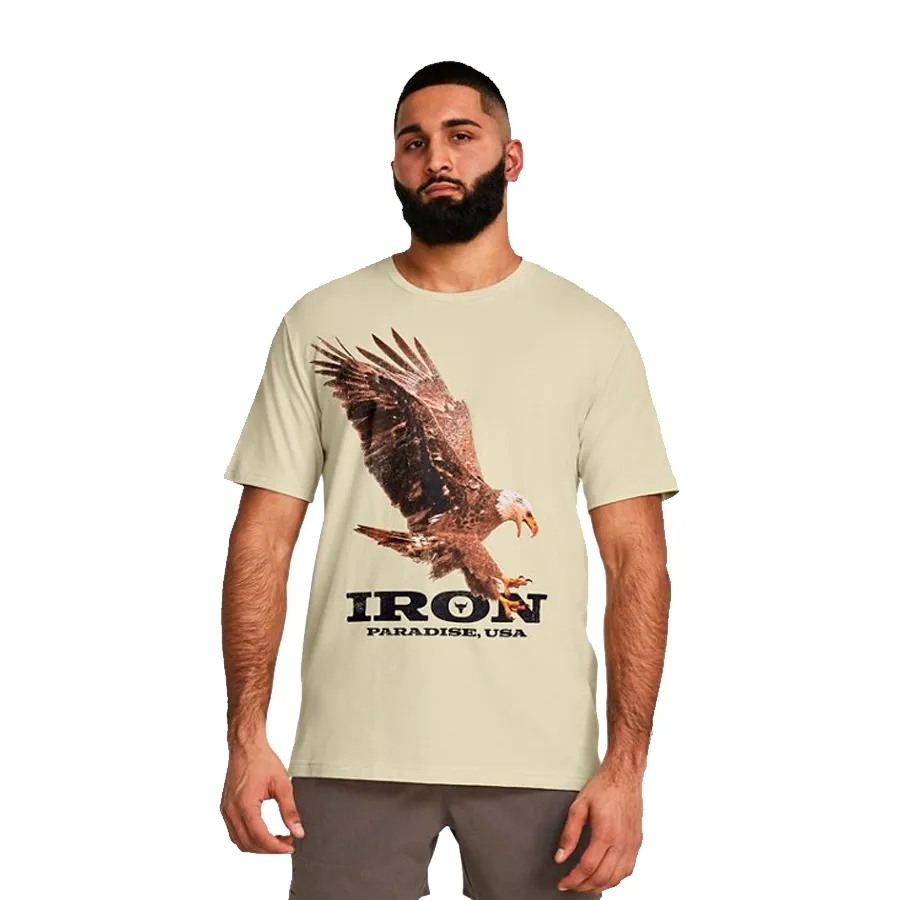 Imagen 0 de 4 de Remera Under Armour Project Rock Eagle Graphic-NATURAL/MARRON