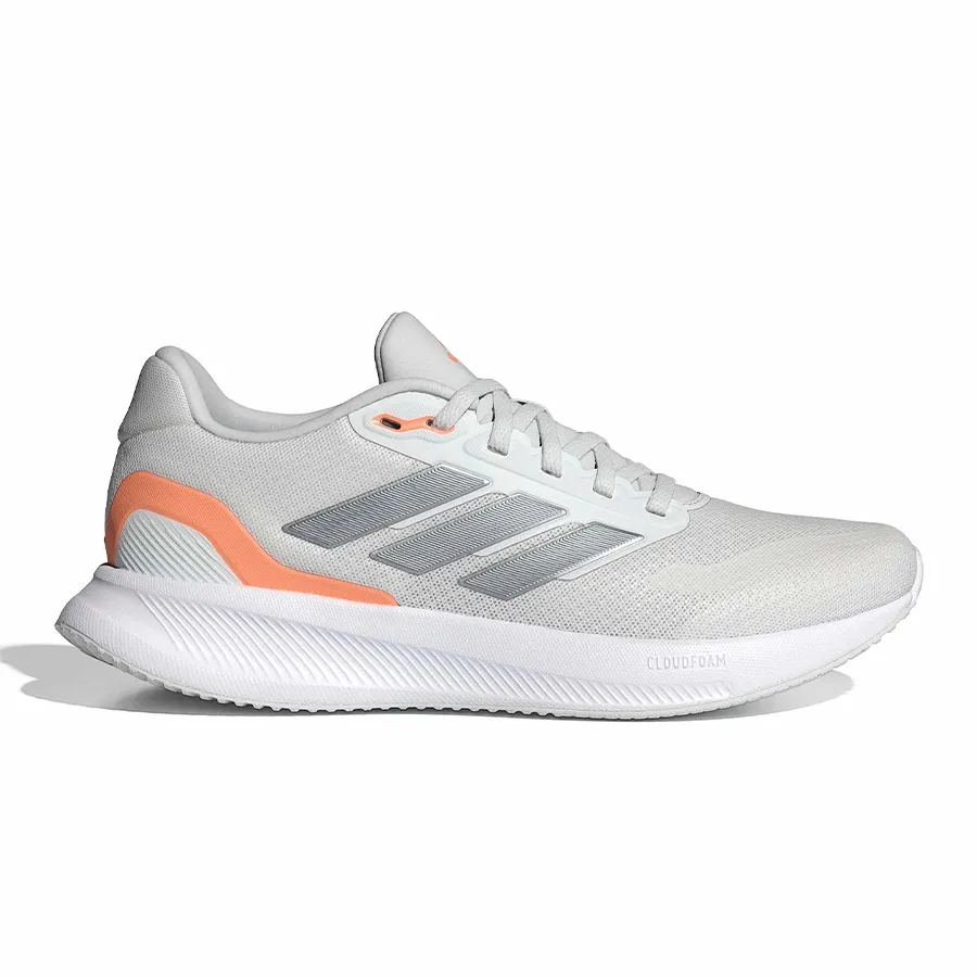 Imagen 1 de 8 de Zapatillas adidas Runfalcon 5-BLANCO/PLATA/CORAL