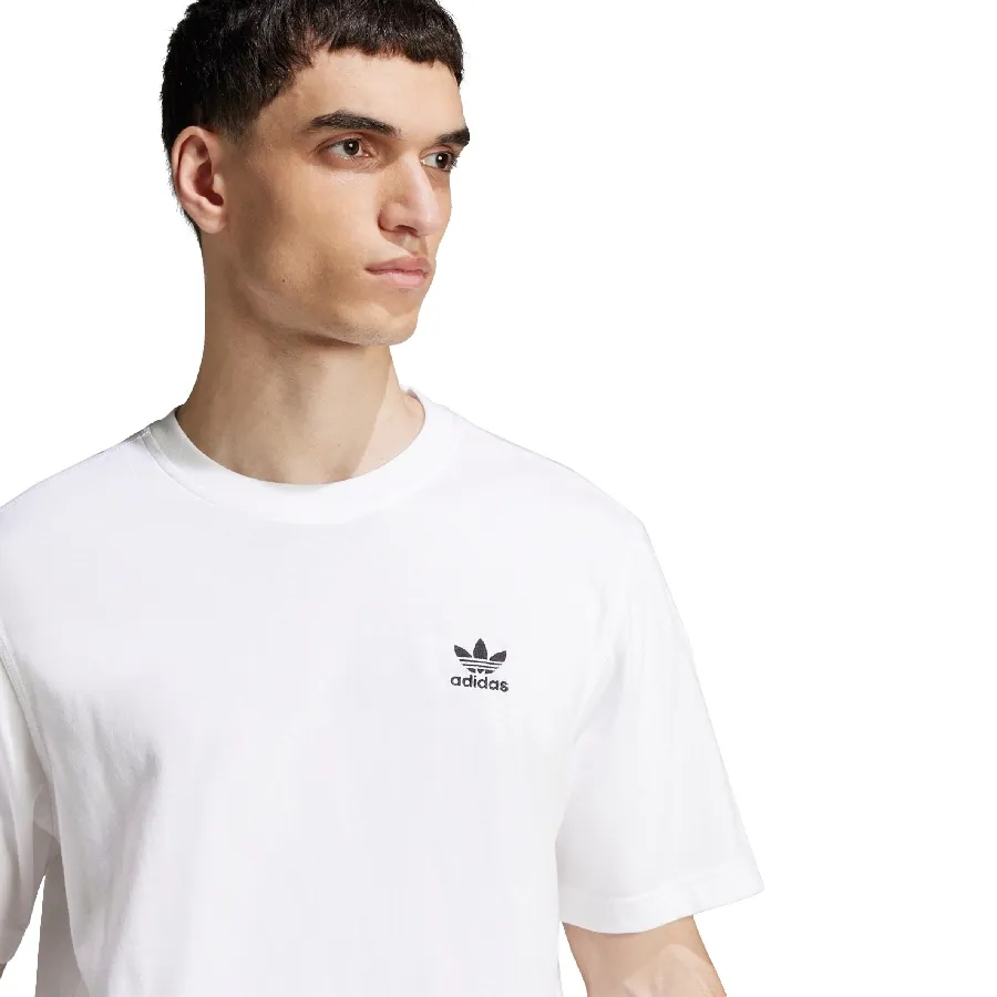 Imagen 3 de 4 de Remera adidas originals Trefoil Essentials Tee-BLANCO