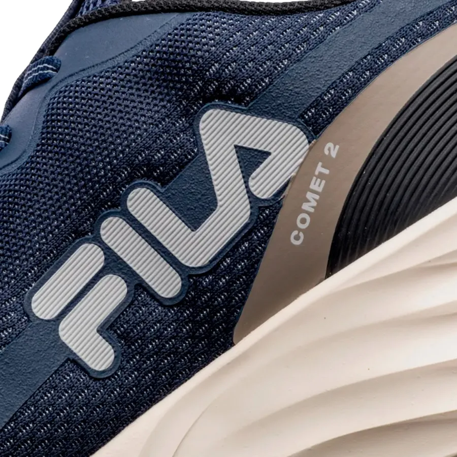 Imagen 5 de 7 de Zapatillas Fila Comet 2-MARINO/BLANCO