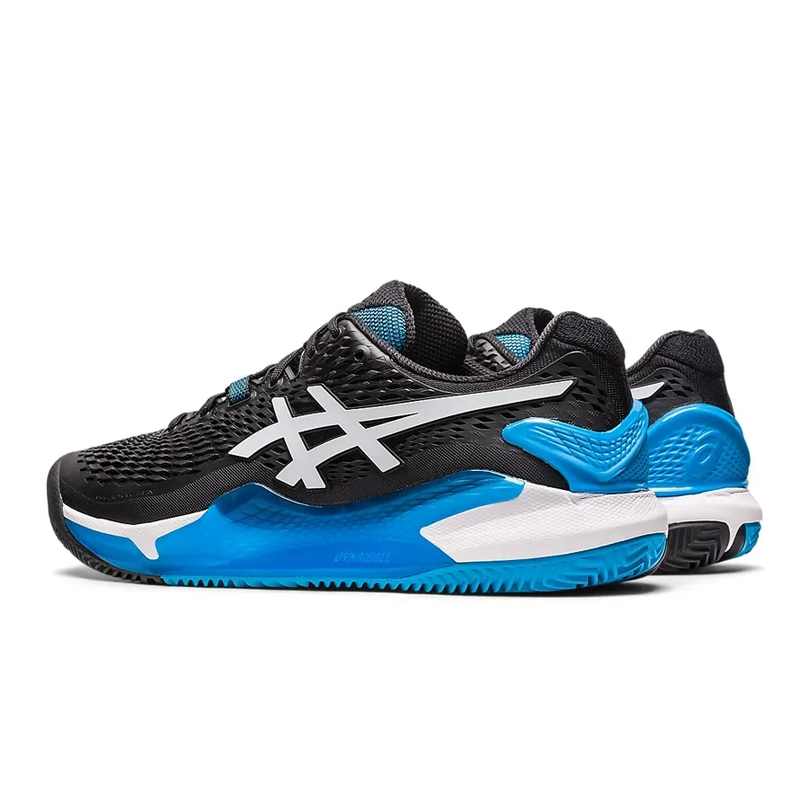 Imagen 2 de 7 de Zapatillas Asics Gel Resolution 9 Clay-NEGRO/BLANCO/TURQUESA