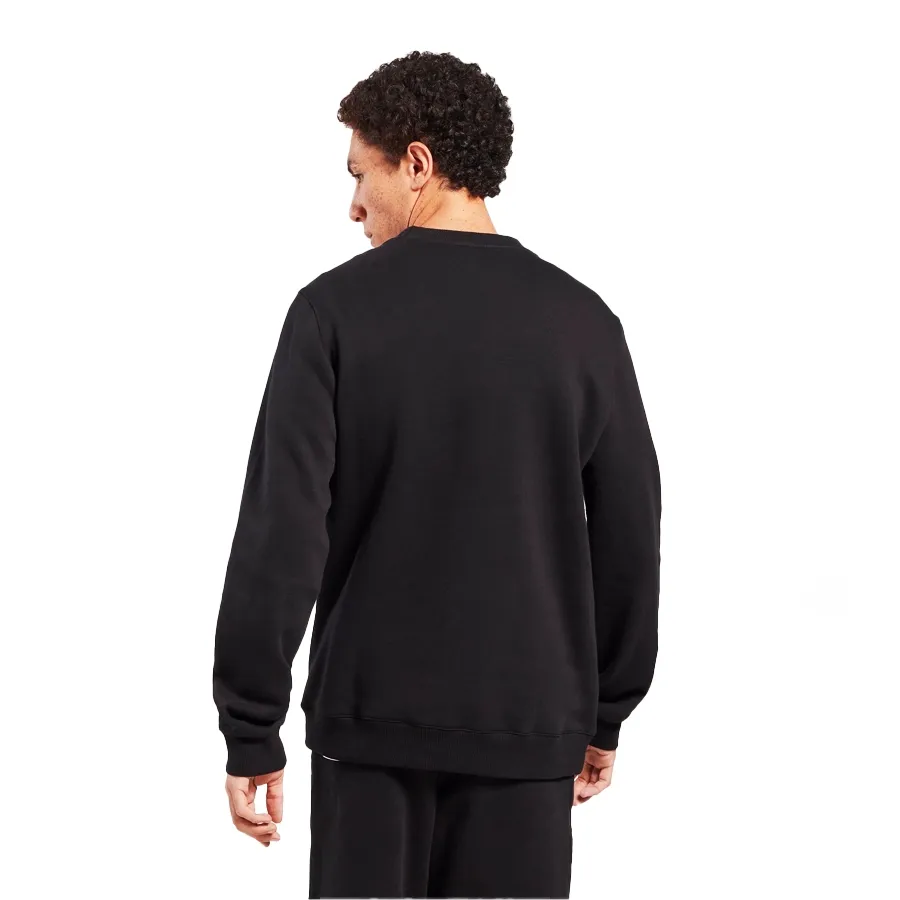 Imagen 2 de 5 de Buzo Reebok Stacked Logo Crew-NEGRO/BLANCO