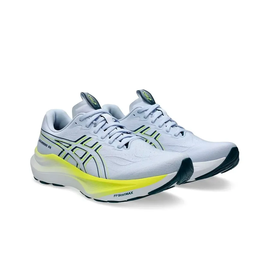 Imagen 1 de 6 de Zapatillas Asics GT-2000 14-GRIS/LIMA
