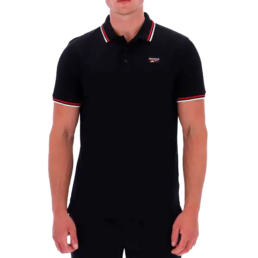 Imagen 0 de 4 de Polo Reebok Blaze Embroid-NEGRO/ROJO