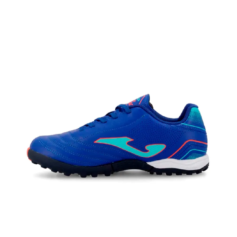 Imagen 3 de 8 de Botines Multitapón Joma Botines Botin Toledo Jr Tf-AZUL FRANCIA/NARANJA
