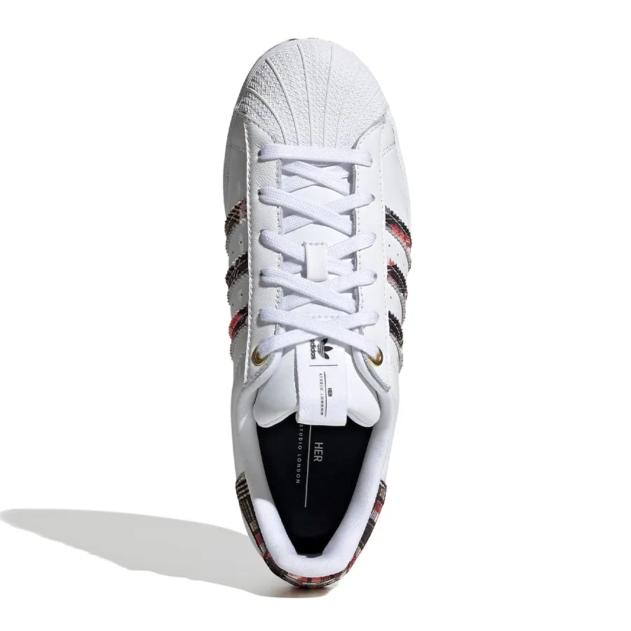 Imagen 3 de 5 de Zapatillas adidas originals Superstar W-BLANCO/DORADO