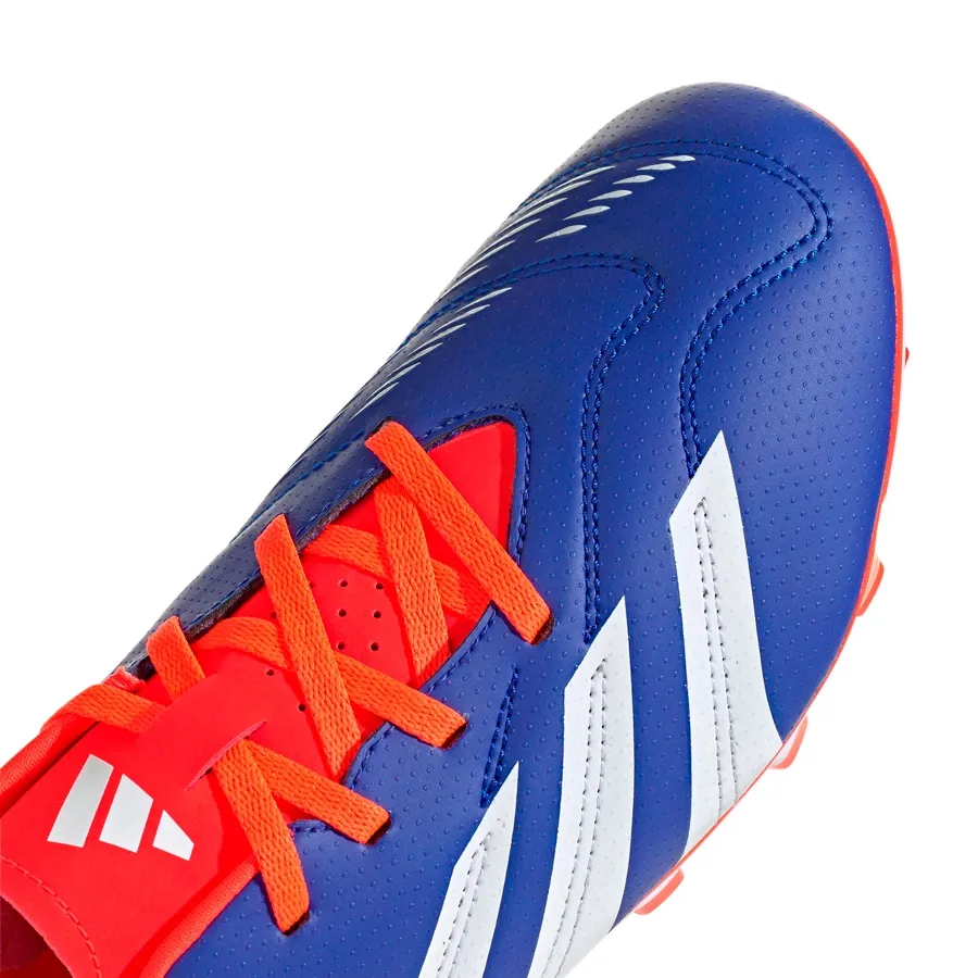 Imagen 6 de 8 de Botines adidas Predator Club FxG-AZUL/NARANJA/BLANCO