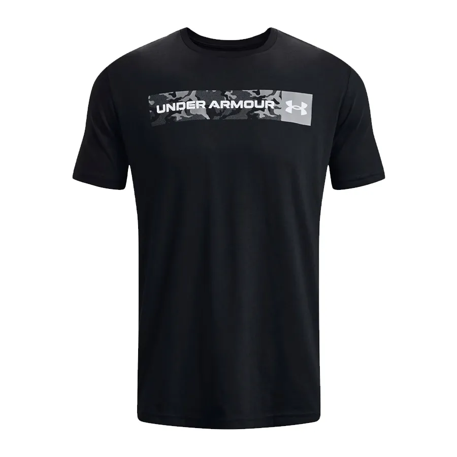 Imagen 0 de 6 de Remera Under Armour Camo Chest Stripe-NEGRO/GRIS