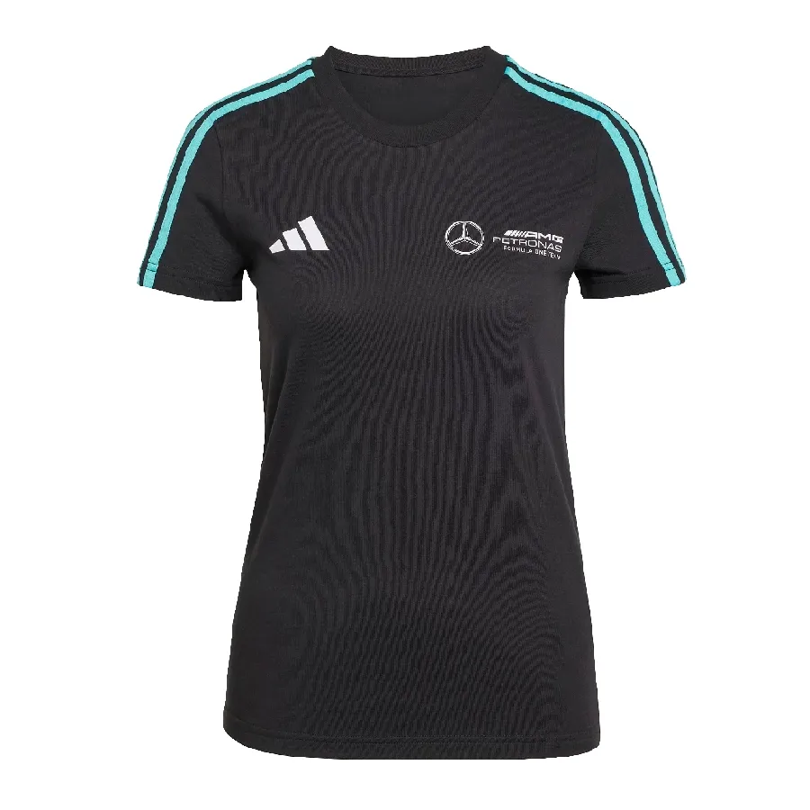 Imagen 1 de 4 de Remera adidas Mercedes - AMG Petronas Formula One Team DNA Tee-NEGRO/TURQUESA