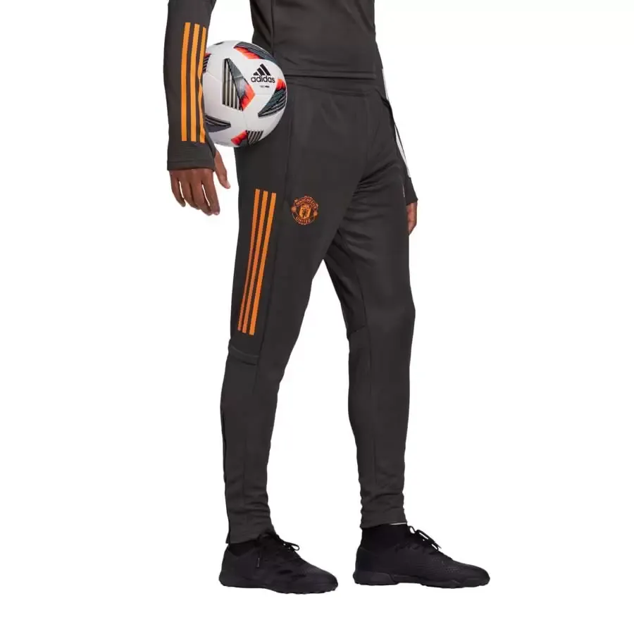 Imagen 0 de 4 de Pantalón adidas De Entrenamiento Manchester United-GRAFITO/NARANJA