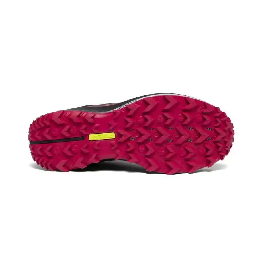 Imagen 3 de 5 de Zapatillas Saucony Peregrine 10-NEGRO/BORDO
