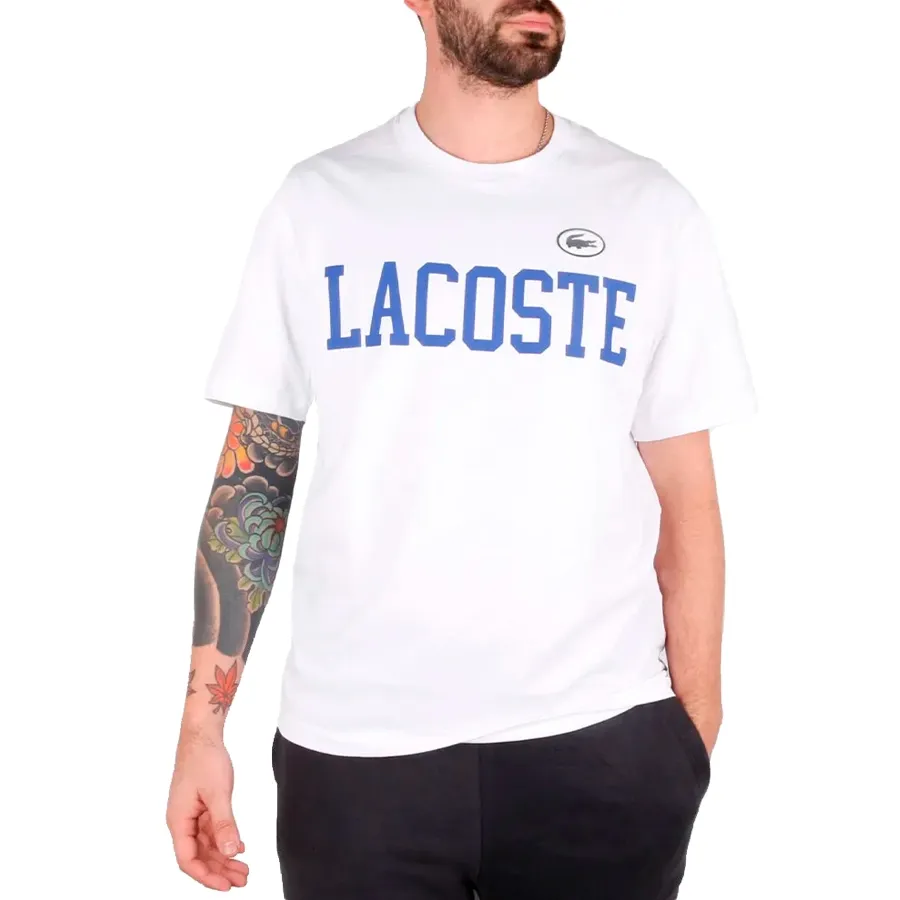 Imagen 0 de 2 de Remera Lacoste -BLANCO/AZUL