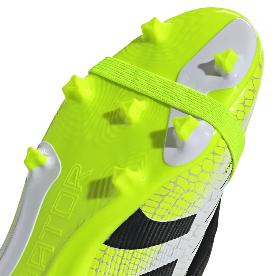 Imagen 13 de 14 de Botines adidas Predator League Tf-BLANCO/NEGRO/VERDE FLUOR