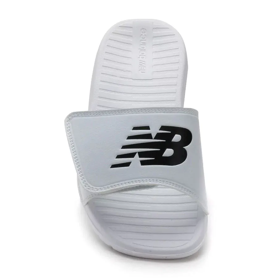 Imagen 1 de 5 de Ojotas New Balance 230 Liso Velcro-BLANCO/NEGRO
