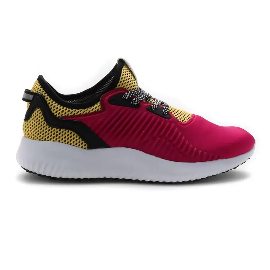 Imagen 4 de 5 de Zapatillas adidas Alphabounce Lux W-FUCSIA/AMARILLO/NEGRO