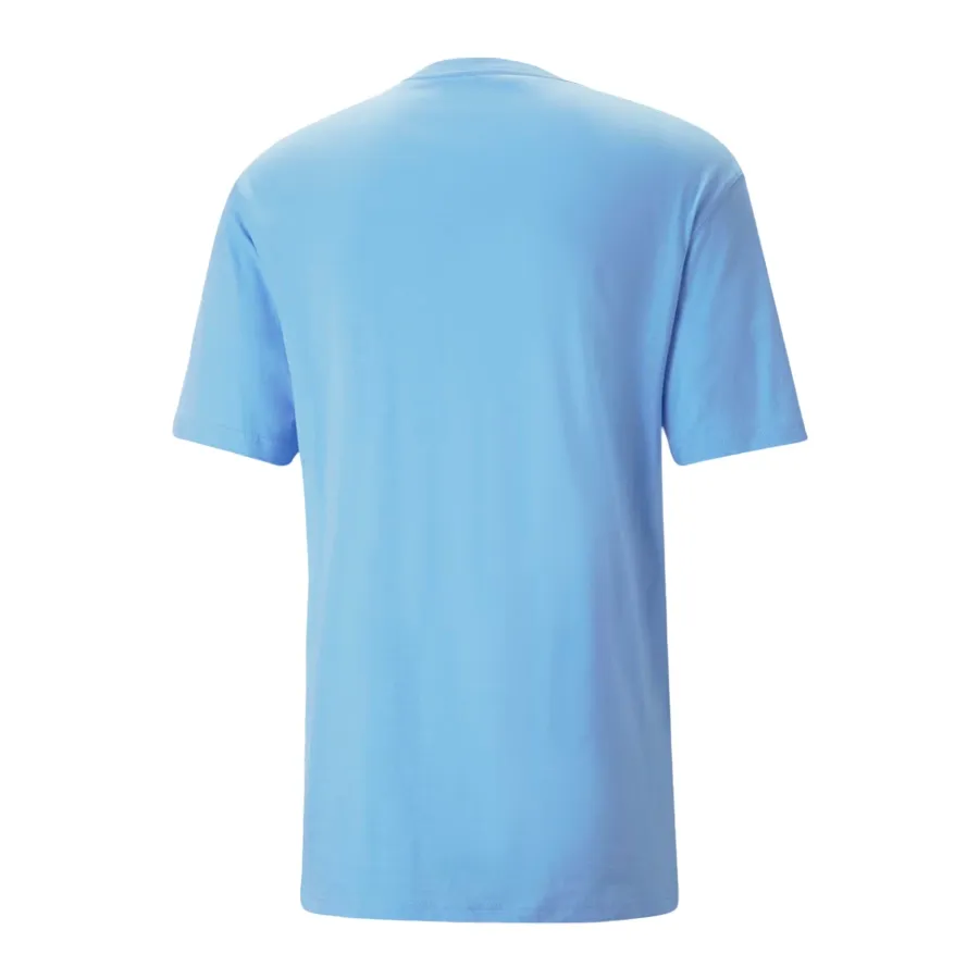 Imagen 1 de 2 de Camiseta Puma Manchester City Culture-CELESTE/BLANCO