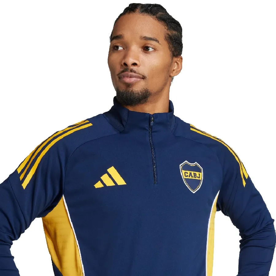 Imagen 4 de 5 de Buzo De Entrenamiento adidas Boca Juniors Tiro 25-AZUL MARINO/AMARILLO