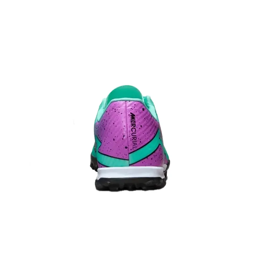 Imagen 3 de 6 de Botines Nike Zoom Vapor 15 Academy Tf-AQUA/VIOLETA/NEGRO