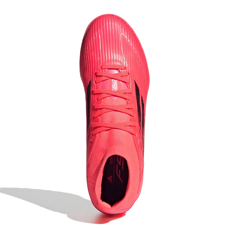 Imagen 3 de 7 de Botines adidas F50 League Mid Tf-CORAL FLUOR/NEGRO