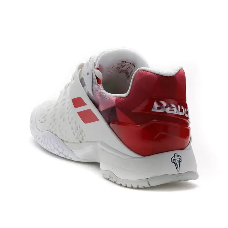 Imagen 2 de 5 de Zapatillas Babolat Propulse Fury All Court-BLANCO/ROJO