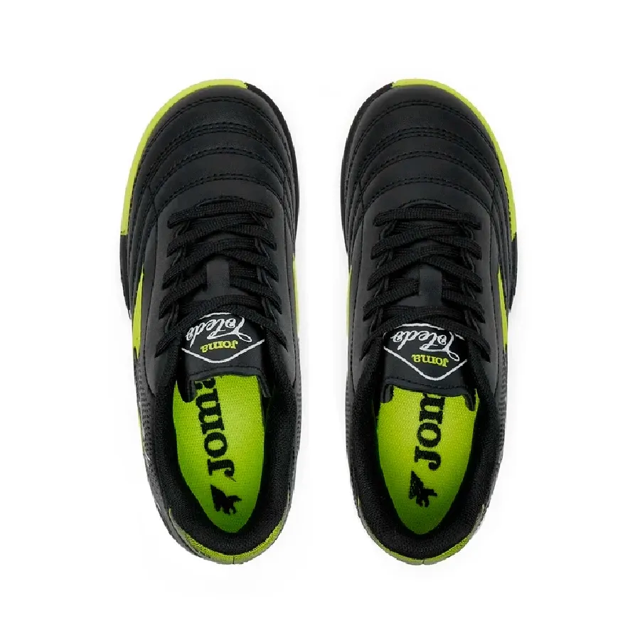 Imagen 3 de 6 de Botines Joma Botin Toledo Jr Tf-NEGRO/VERDE FLUOR