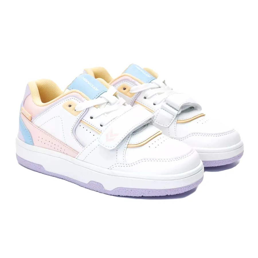 Imagen 2 de 5 de Zapatillas Atomik Roki-BLANCO/SALMON/LILA