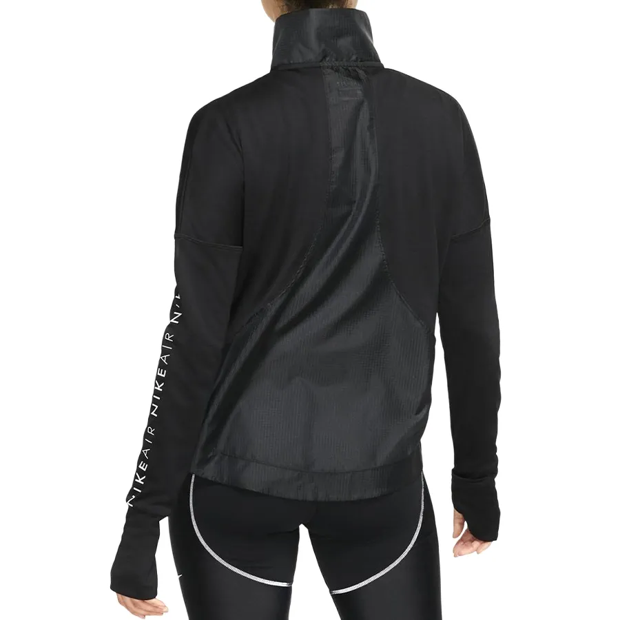 Imagen 1 de 5 de Remera Nike Top Midlayer Air-NEGRO/BLANCO