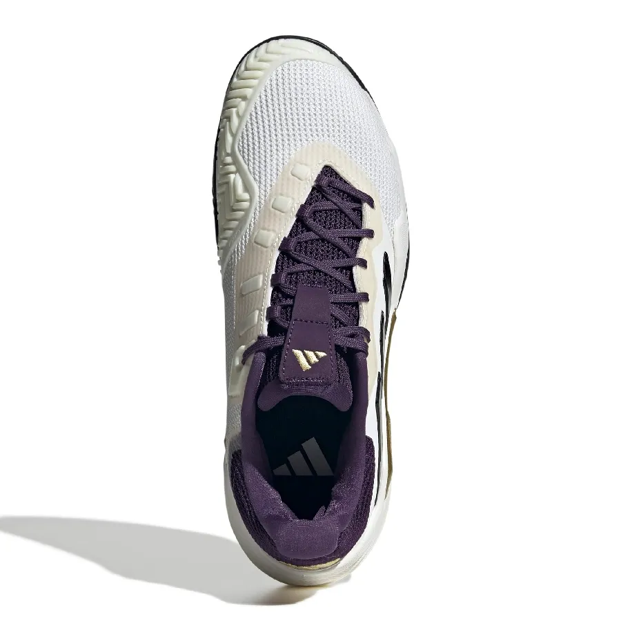 Imagen 4 de 8 de Zapatillas adidas Barricade 13-BLANCO/NEGRO/MORADO