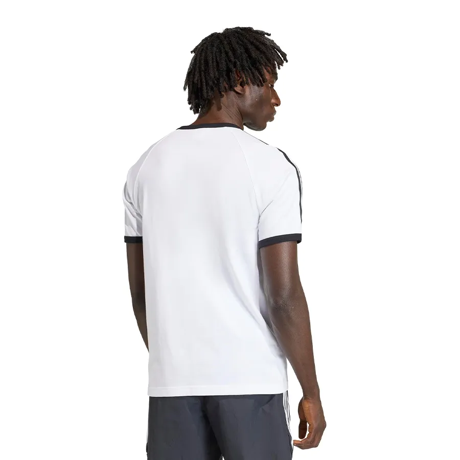 Imagen 2 de 6 de Remera adidas originals Ringer 3 Tiras-BLANCO