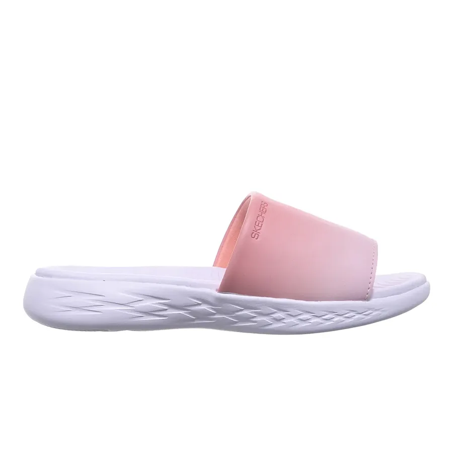 Imagen 0 de 6 de Ojotas Skechers Br On The GO 600-SALMON/BLANCO