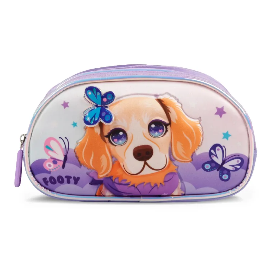 Imagen 0 de 2 de Cartuchera Footy Doggie Love-LILA