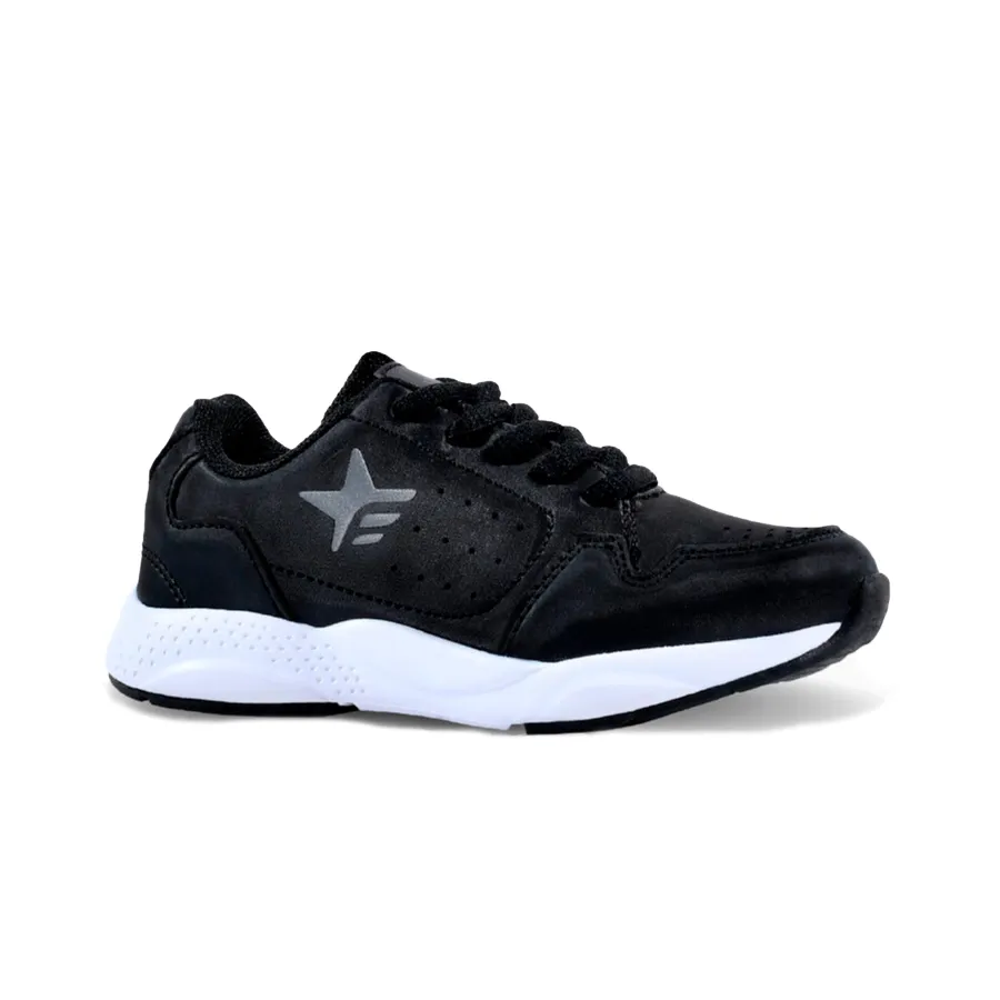Imagen 0 de 3 de Zapatillas Footy Escolar Cambridge-NEGRO/BLANCO