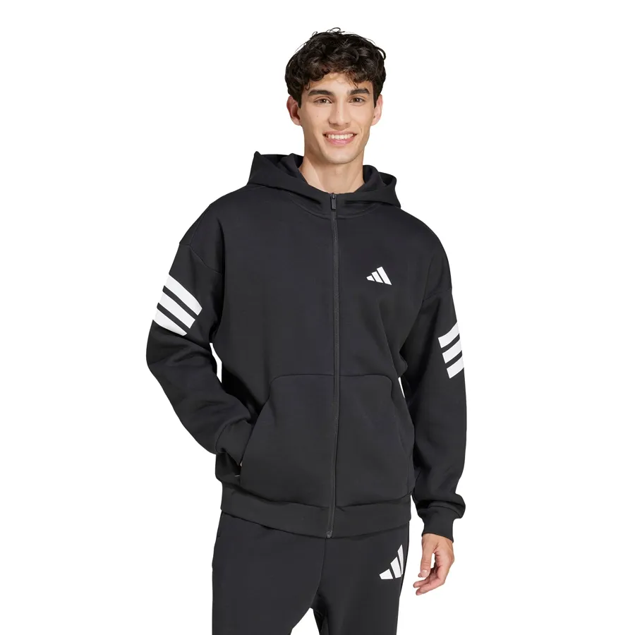 Imagen 0 de 5 de Campera adidas Future Icons 3 Tiras-NEGRO/BLANCO