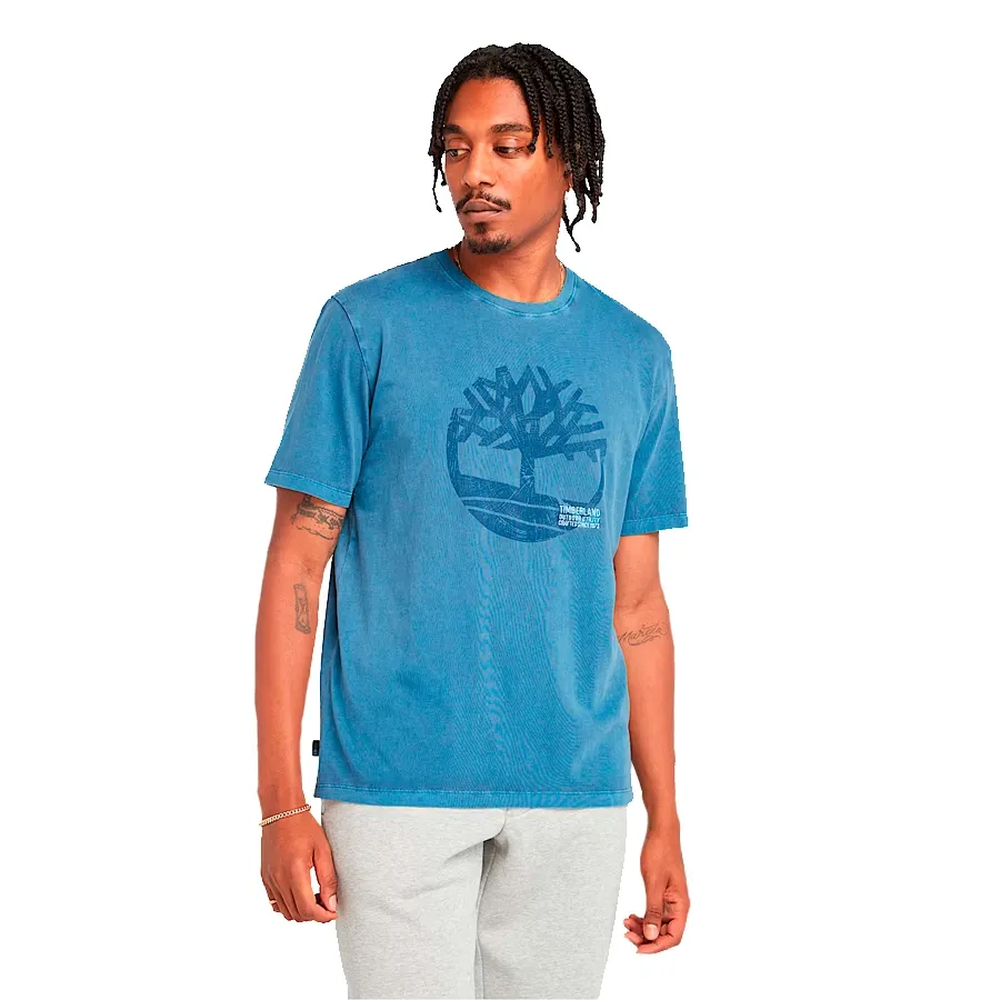 Imagen 0 de 4 de Remera Timberland Logo Graphic-AZUL