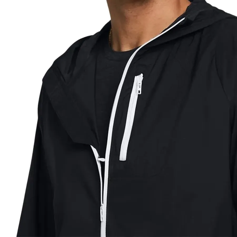 Imagen 2 de 6 de Campera Under Armour Phantom Windbreaker-NEGRO