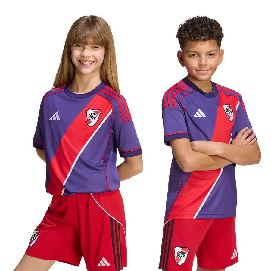 Imagen 2 de 7 de Camiseta adidas Alternativa River Plate 26-VIOLETA/ROJO