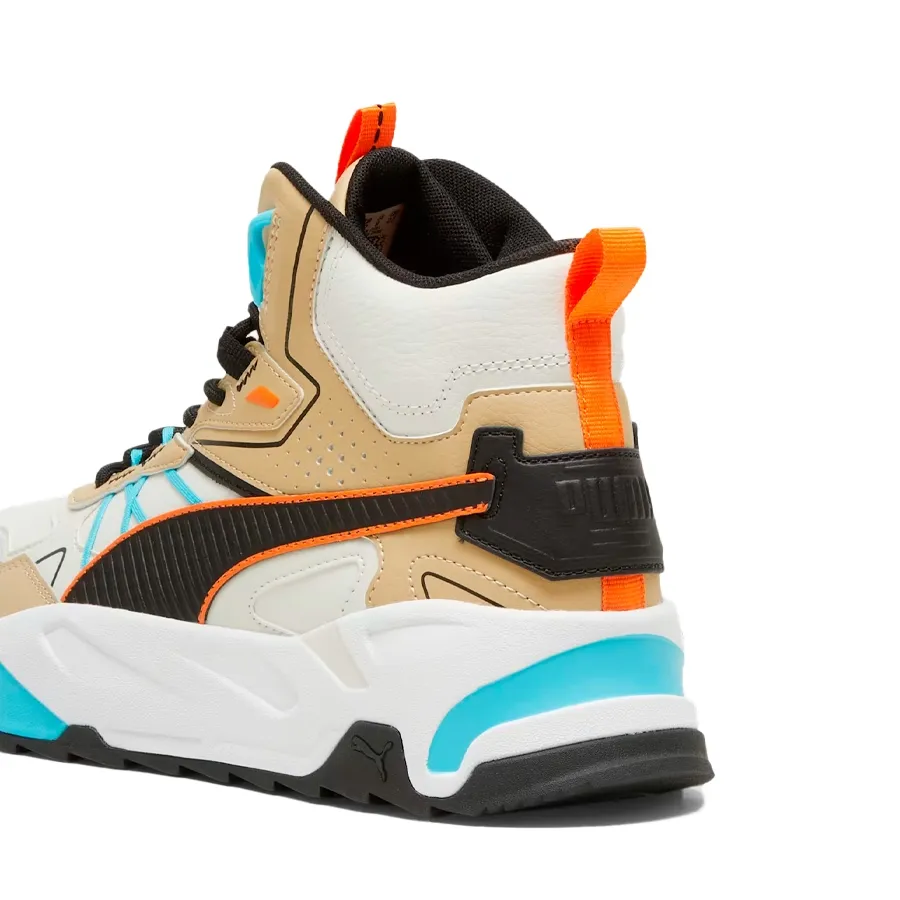 Imagen 3 de 5 de Zapatillas Puma Trinity Mid Hybrid-BEIGE/BLANCO/NEGRO/NARANJA