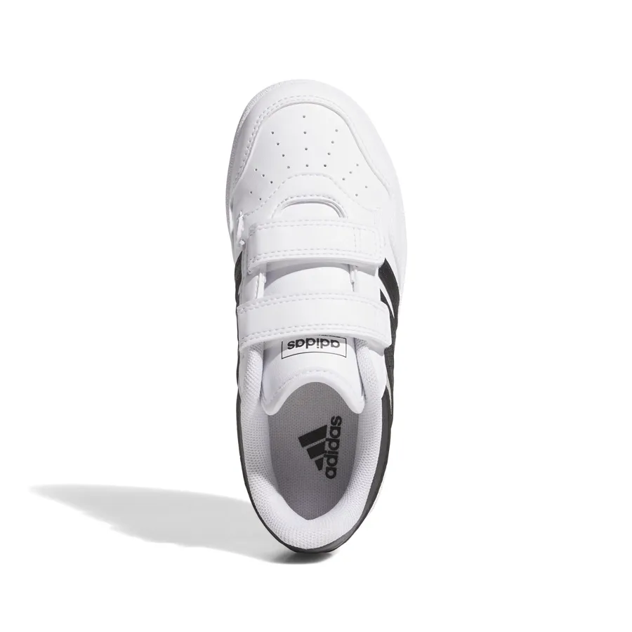 Imagen 3 de 7 de Zapatillas adidas Hoops 4.0 Cf C-BLANCO/NEGRO