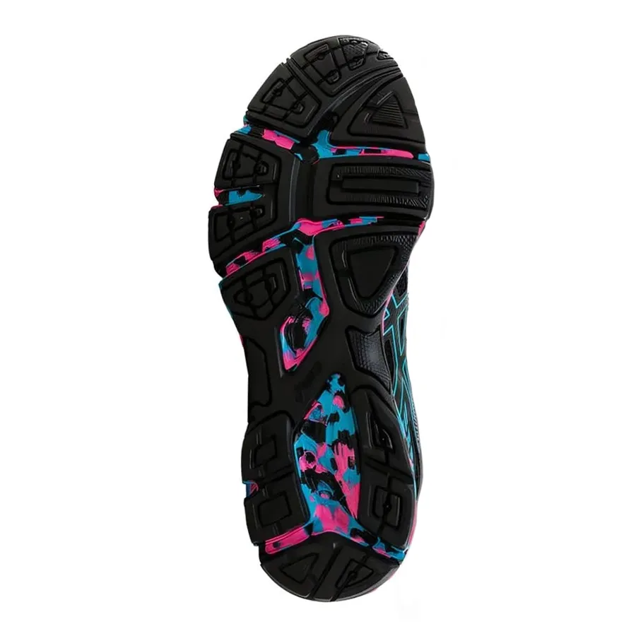 Imagen 3 de 5 de Zapatillas Asics Gel-Impression 11-NEGRO/TURQUESA/FUCSIA