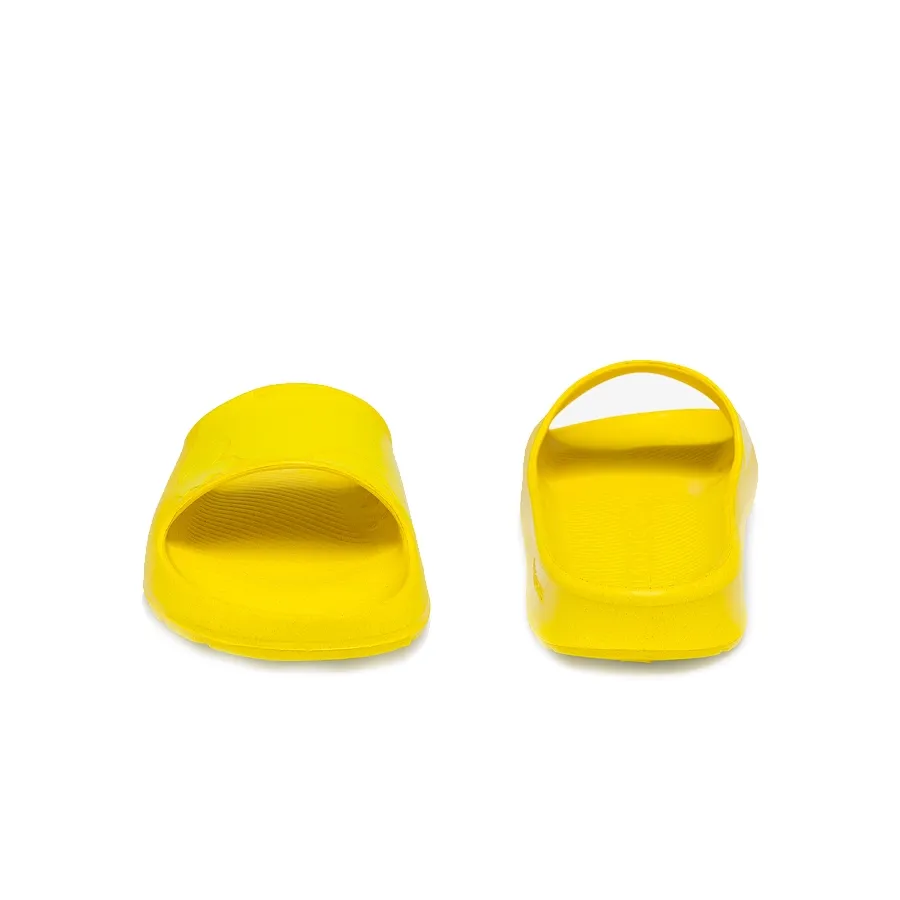 Imagen 3 de 6 de Ojotas Lacoste Croco 2.0-AMARILLO