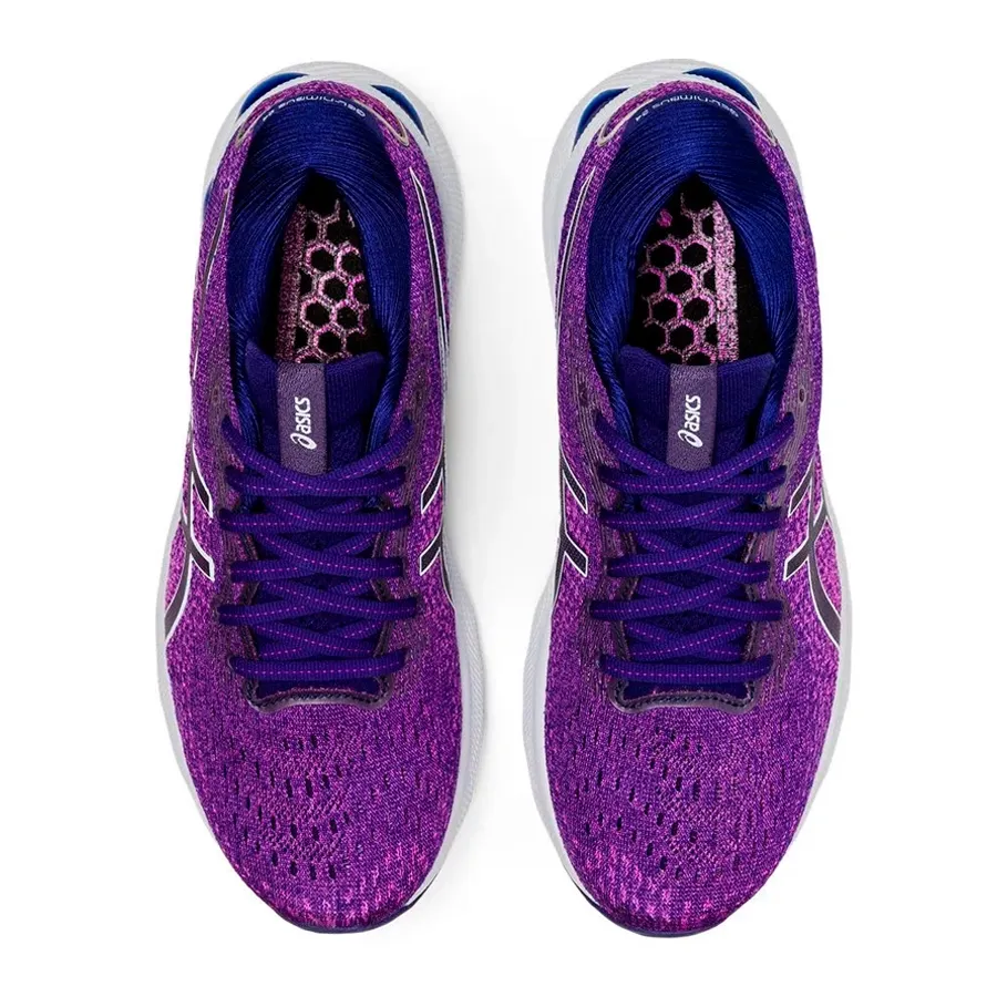 Imagen 3 de 5 de Zapatillas Asics Gel Nimbus 24 Standard-VIOLETA/NEGRO