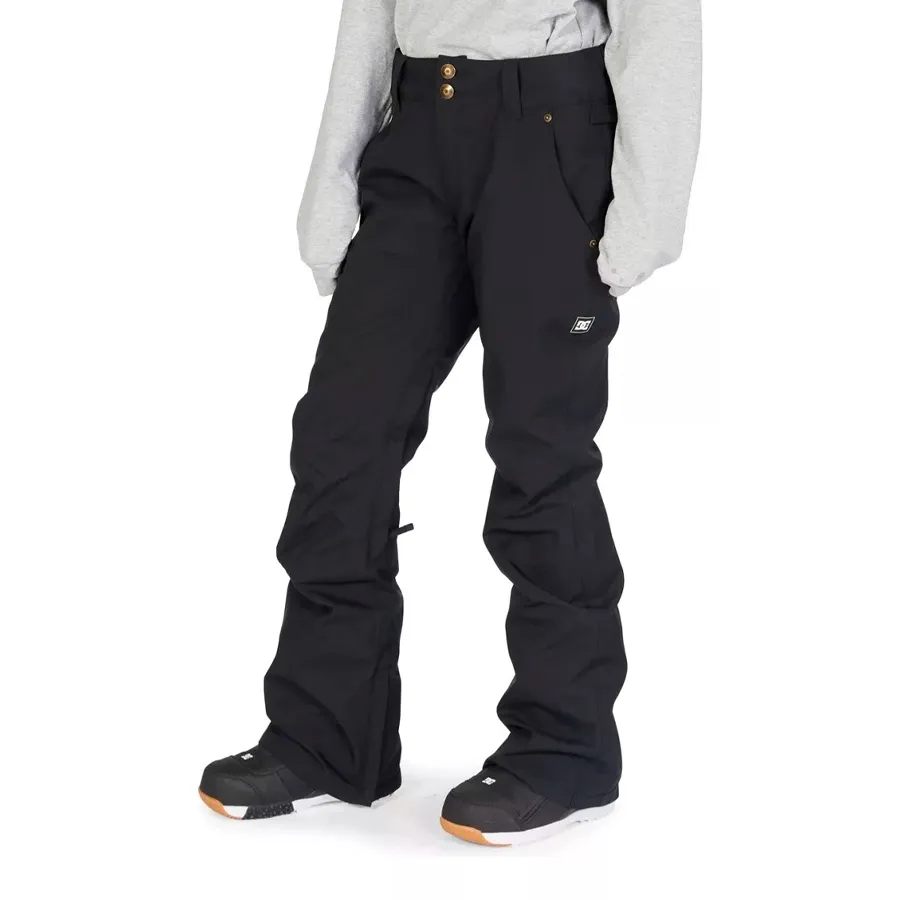 Imagen 3 de 7 de Pantalón Dc Snow Viva-NEGRO