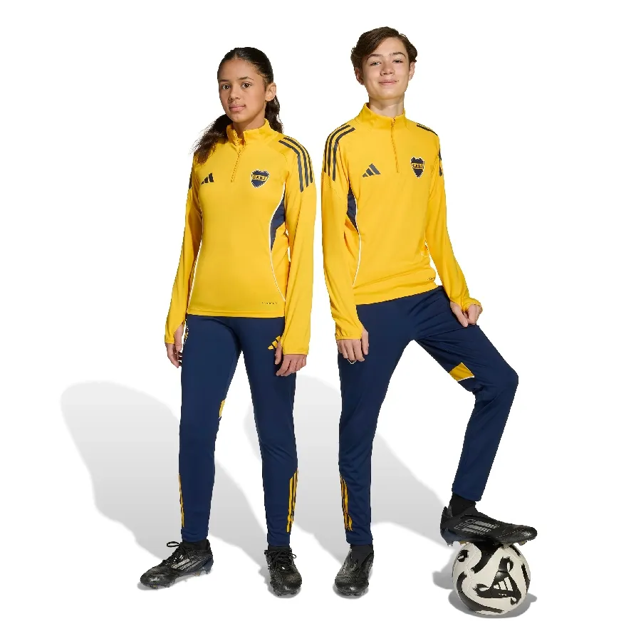 Imagen 3 de 5 de Pantalón adidas Pantalones de Entrenamiento de Boca Juniors Tiro 25-AMARILLO/AZUL MARINO